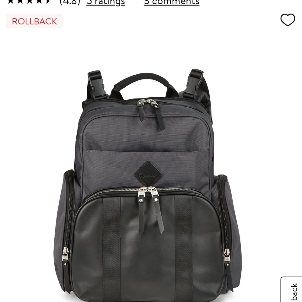 Baby diaper bag backpack